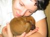 Amerikanischer Pit-Bullterrier Foto: Wir sind Pitbull Welpen und 3wochen Alt (ID 6115) Amerikanischer Pit-Bullterrier Hund