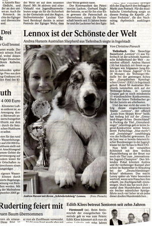 Australian Shepherd Hunde Foto 27362 in höherer Auflösung ansehen Australian Shepherd JCH. Louis from Skippy River DNA-VP