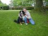 Berner Sennenhund Foto: Das ist Bienchen mit ihrem Frauchen (ID 18335) Berner Sennenhund Hund