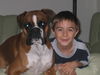 Boxer Foto: Rocky mit seimem (ID 37862) Boxer Hund
