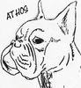 Boxer Foto: Zeichnung von Athos (ID 29075) Boxer Hund
