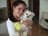 Chihuahua langhaariger Schlag Foto: My baby and I... (ID 39295) Chihuahua langhaariger Schlag Hund