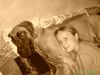 Deutsche Dogge Foto: Unser Zauberbienchen& Tochter Vivien (ID 21805) Deutsche Dogge Hund