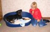 Deutscher Pinscher Foto: Lucca mit seiner Freundin Seline (ID 39456) Deutscher Pinscher Hund