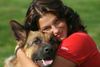 Deutscher Schäferhund Foto: Martina Luger mit ihren Clausy vom Hause Höld (ID 28401) Deutscher Schäferhund Hund