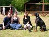 Dobermann Foto: Ist das Gras nicht schön grün (ID 28283) Dobermann Hund