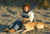 Labrador Retriever Foto: Kerstin und Max am 24.12., Nordseeküste Dänemark (ID 36202) Labrador Retriever Hund