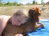 Kurzhaariger Ungarischer Vorstehhund Foto: Larissa und Snoopy (ID 19559) Kurzhaariger Ungarischer Vorstehhund Hund