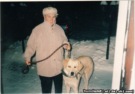 Mittelasiatischer Schäferhund Hunde Foto 9065 Mittelasiatischer Schäferhund oma mit caysy