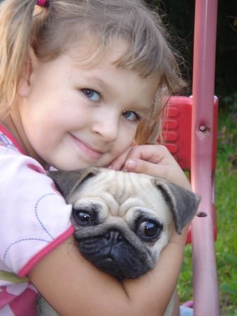 Mops Hunde Foto 36397 Mops Coco und Lil