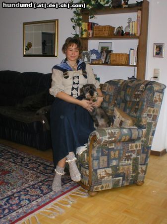 Rauhhaardackel (Zwergdackel) Hunde Foto 15644 in höherer Auflösung ansehen Rauhhaardackel (Zwergdackel) Wir gehen heute auf`s Oktoberfest