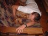 Rhodesian Ridgeback Foto: Als ich klein war hatten wir da noch zu zweit platz !! (ID 20722) Rhodesian Ridgeback Hund