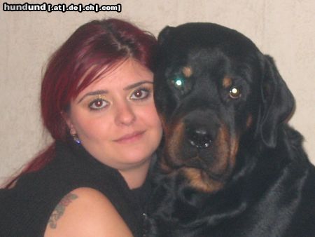 Rottweiler Hunde Foto 19086 Rottweiler MAMA UND ICH