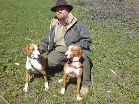 Posavski Gonic Hunde Foto 42246 in höherer Auflösung ansehen Posavski Gonic Victoria und Pan mit mir