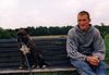 Staffordshire Bullterrier Foto: Lissy und Hasi am Alfsee (ID 9074) Staffordshire Bullterrier Hund