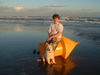 Weißer Schweizer Schäferhund Foto: Akio gar nicht wasserscheu (ID 39473) Weißer Schweizer Schäferhund Hund