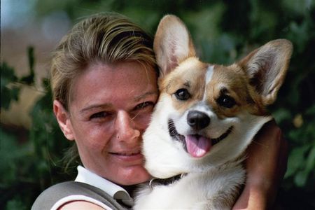 Welsh Corgi Pembroke Hunde Foto 40069 Welsh Corgi Pembroke Zwei glückliche Gesichter