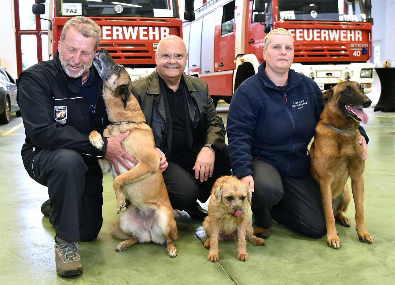 Feuerwehr Rettungshunde